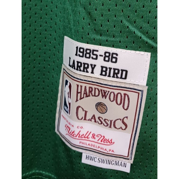 Larry Bird (Mitch/Ness)-(Celtics)-(85-86)-(Jersey)-(Green)-(M)-(New Cond.)-$103 - Picture 11 of 12